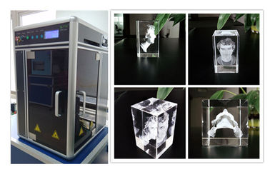 Κίνα 800W τρισδιάστατη μηχανή χάραξης λέιζερ κρυστάλλου γυαλιού, υπο- εξοπλισμός χάραξης επιφάνειας προμηθευτής